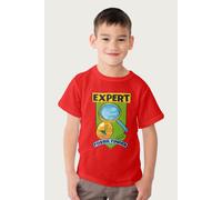 Expert Fossil Finder Jurassic Park T-Shirt Jurassic Park Red 9-11 Years