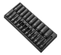 Expert by Facom 25 Piece 1/2" Drive Hex Impact Socket and Bit Set in Module Tray