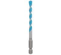 EXPERT HEX SHANK MULTIPURPOSE DRILL BIT 6MM X 100MM, 60mm Working Length, Up to 5x More Precise than Standard Drill Bits, 1 in Pack