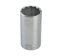 Expert Premium Bi-Hexagon Deep Socket 1/2 Inch Drive 18mm For Professional Use