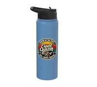 Expert Quilter Master of The Craft Sew Create Inspire Stainless Steel Insulated Water Bottle