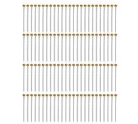 Expert Sewing Pins 100Pcs | Non Bendable & High Temperature Tolerant | Straight Pins for Quilting/Garment Making/DIY Crafts | Alloy Material with Fine Tip