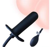 Expert Sex Toy Buttplug Dildo Dilation Expand Silicone Anal Plug Inflatable Butt Expansion Stimulation Pump Anal Training But Plug for Anal Trainer Sex Toy for Vagina