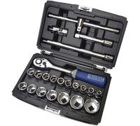 Britool E032900B Metric Drive Socket Set, 1/2", 22 Pcs