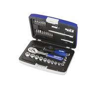Expert 1/4'' sockets & ratchet set
