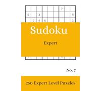Expert Sudoku No. 7: 250 puzzles, 5.06 x 7.81 inches