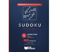 Expert Sudoku Puzzles for Adults - Large Print: 200 Ultra-Challenging Puzzles with Step-by-Step Online Solutions (SDK-S06)