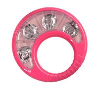 Expert Tambourine Stirrer Instrument Highlighting ABS Building Bright Sound Consequences for Ensembles Parties Lectures ABS Metal Rhythm Instrument