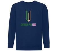 Expert Workwear Changed for Good Sweatshirt Movie Musical Inspired W Logo Fan Gift Navy