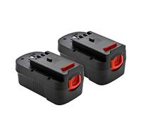 ExpertPower 2 Pack 18v 1500mAh NiCd Battery for Black & Decker 244760-00 A18 HPB18 HPB18-OPE Firestorm A18 FS180BX FS18BX FS18FL FSB18