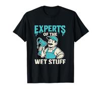 Experts of the Wet Stuff Plumber Drip Graphic T-Shirt