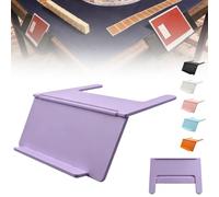 expgaze Mahjong Card Holder for Table, Under Mat Slide in Stand Angled Viewing Rack Foldable 3D Printed Space Saving Accessory for American Mahjong Mat (06)