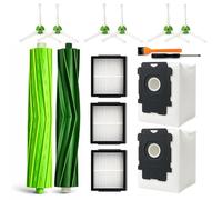EXPILOVI Vacuum Cleaner Parts Brush,Side Brushes,Bags,Filter Replacement for iRobot Roomba i1 i3 i3+ i4 i5 j5 i6 i6+ i7 i7+ i8 i8+ /Plus E5 E6 E7,I E Series Accessory