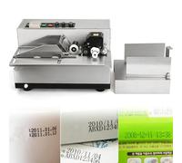 Expiry Date Coding Machine - Semi-Automatic Solid Ink Wheel Printer for Batch Code Printing - Reliable Date Marking Solution for Manufacturing and Inventory Management