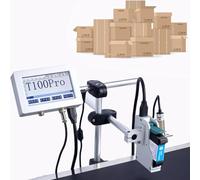 Expiry Date Printer, High-Speed Automatic Inkjet Coding Machine for Industrial Packaging Line Efficiency