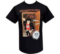 ExpIution Mens Punk T-Shirt Seditionaries 1977 Rocker Sid Vicious Something Else Anarchy Black XXL
