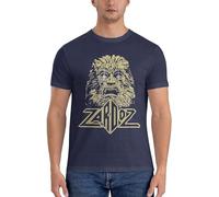 ExpIution Zardoz T-Shirt T Shirts for Men Korean Fashion T Shirts Navy XXL