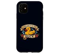 Explain It To The Duck Rubber Duck Debugging Programmer Joke Case for iPhone 11