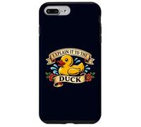Explain It To The Duck Rubber Duck Debugging Programmer Joke Case for iPhone 7 Plus/8 Plus