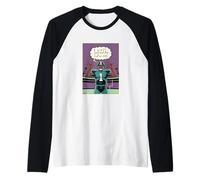 Explaining Football Playbook and Routes Classic Comic Raglan Baseball Tee