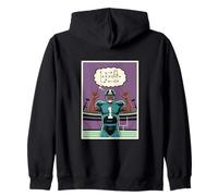 EXPLAINING FOOTBALL PLAYBOOK AND ROUTES CLASSIC COMIC Zip Hoodie