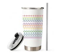 Explcior Secret Message Mugs with Secret Messages - F*ck This Sh*t 20oz Stainless Steel Hidden Code Tumblers with Lids and Straws Funny Adult Coffee Cups for Friends Coworkers Office Gifts
