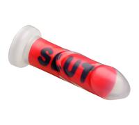 Explicit™ BDSM Dildo with “SL*T” Inscription - Dominant Anal Dildo for Hardcore Submission