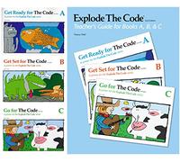 Explode The Code - 4 Books SET (Book A, B, C and Teacher's Guide)