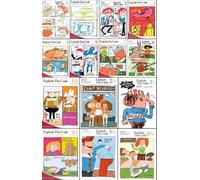 Explode the Code Set of 14-- Books 1-8 and Books 1 1/2-6 1/2 Homeschool Kit in a Bag