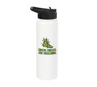 Exploding Basketball Shoe - Break Ankles NOT Promises Stainless Steel Insulated Water Bottle