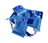 Exploding Birthday Box | Multi Layered Creative Reusable Party Supplies,Christmas Money Box - for Birthday Wedding Party Thanksgiving Holiday New Year's Eve Home Kids Adults Family Friends