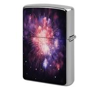 Exploding Fireworks Metal Lighter Case Cover Lighter Sleeve