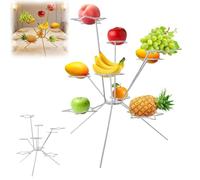 Exploding Fruit Bowl, Exploded Fruit Bowl, Fireworks On The Dinner Table,360° Floating Style Display Fruits,Creative Home Decor FruitRack,Tiered Fruits Stand for Kitchen Table,Ventilation Keeps