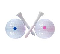 Exploding Gender Reveals Golf Balls - Blue Pink Powder Kit, Surprise Party Game, Fun Prank Golf Ball | Creative Gender Reveal Ideas for Boy or Girl Celebration