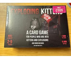 Exploding Kitten Card Game. Party Game. 30+