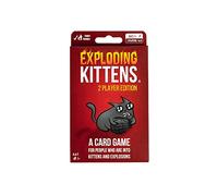 Exploding Kittens 2-Player Original Edition - 2 Players - Ages 7+ - 10 Minutes to Play - High Stakes Card Game - Ideal for Party, Family Game Night, Couples, Kid and Adult