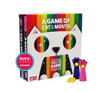 Exploding Kittens - A Game of Cat & Mouth - Fling, Score, and Win! - 2 Player Mini Arcade Game - Pinball Like Toy