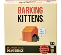 Exploding Kittens Barking Kittens Expansion, 2-5 Players, Ages 7+ | Add wild twists to Exploding Kittens with 20 new cards and a wearable Cat Crown. Quick-to-learn game night expansion