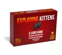 Exploding Kittens Card Game, Family Friendly Fast Paced Card Game with Action Packed Gameplay, Hilarious Original Artwork for Kids and Adults, Tactica