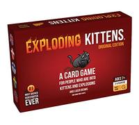 Exploding Kittens - Card Games | Family Friendly Party Games | Russian Roulette | German | Danish | Norwegian | Finnish | Age 7+ | 2 to 5 Players | Playing Time 10-20 Minutes