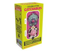 Exploding Kittens Catchables #4: DJ Cat & Cat Cow Collectible Cat Game - Family, Adults, Fun, Party Game and Travel Card Game for Adults and Kids Ages 8+