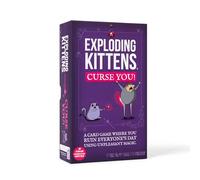 Exploding Kittens Curse You! A card game where magical abilities amplify the fun and deepen the strategy - 2-5 Players Ages 7+ - Great party card game for adults, teens and kids.