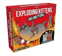 Exploding Kittens, Exploding Kittens: The Board Game, Party Game, 2-6 Players, from 7+ Years, 20 Minutes, German