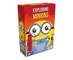 Exploding Kittens Exploding Minions Card Games for Adults Teens & Kids - Fun Family Games - A Russian Roulette Card Game - Perfect for the Whole Family