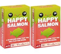 Exploding Kittens Happy Salmon, 3-8 Players, Ages 6+ Group Card Game (Pack of 2)