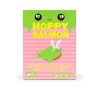 Exploding Kittens Hoppy Salmon, 3-6 Players, Ages 6+ Group Card Game | Spring-themed Happy Salmon fun! Shout actions, find a matching player, complete the action, and discard your card fast.