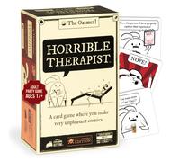 Exploding Kittens - Horrible Therapist: Extra Horrible Edition 3-8 Players - Ages 17+ - 15 Minutes to Play - Comic Building Card Game - Ideal for Par