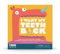 Exploding Kittens I Want My Teeth Back, 2-4 Players, Ages 4+ Kids Game | Spin, collect teeth for your Meef, and make silly choices in this quick kids game that builds counting and critical thinking.