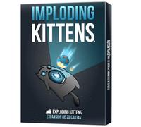 Exploding Kittens | Imploding Kittens | Expansion | Card Game for Cat Lovers and Explosions | Ages 7 | 2 to 6 Players | 15 Minutes per Game | Spanish