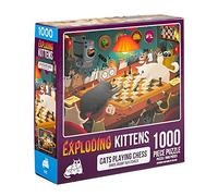 Exploding Kittens Cats Playing Chess (1000Pc)